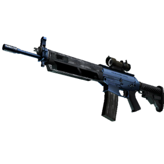The Anodized Navy skin for the SG 553