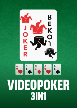 Videopoker 3in1