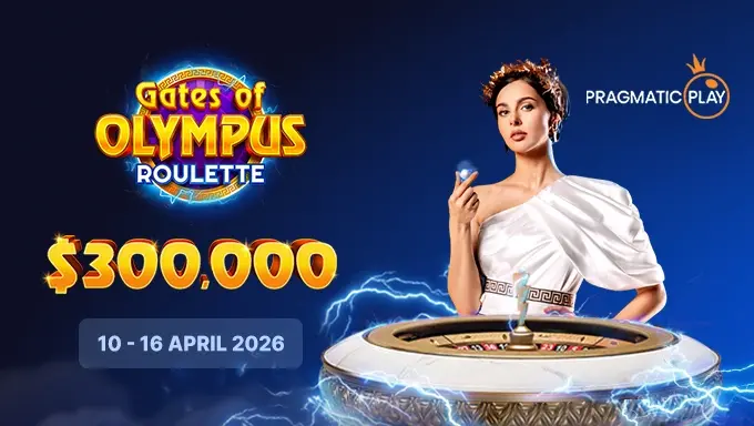 Bitsler & Pragmatic Play Gates of Olympus Roulette €300K Prize Pool 20,000x Wins